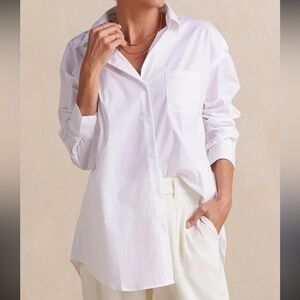 Summersalt The Perfect Boyfriend Shirt, size XS